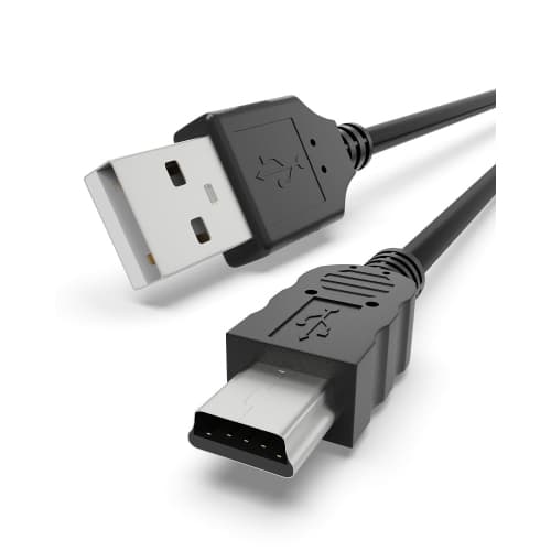 Mini USB Cable Compatible with Canon Nikon Camrea,PS3 Controller,Gopro,Dash Cam,Hard Drive,Garmin GPS,Microphone,Texas Instruments Calculator,MP3/MP4 Mini USB to USB 2.0 480Mbps Da
