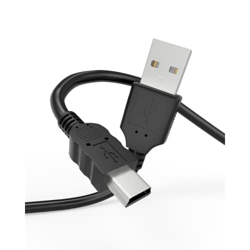 Mini USB Cable Compatible with Garmin Car GPS Navigator Nuvi Approach Colorado Dakota Edge Gpsmap Montana Streetpilot Zumo Vista Magellan Navigon Mini USB to USB 2.0 Cable for GPS