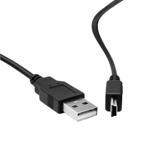 6FT Replacement Mini USB Cable Charger Charging Power Cord for Onetouch Verio Iq Meter ,PS3 Controller, MP3, Dash Cam, Garmin GPS,TI-84 Plus CE,TI 84 Plus C USB A to mini-B Data Tr