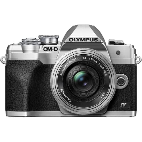 OM SYSTEM Olympus E-M10 Mark IV Silver M.Zuiko Digital ED 14-42mm F3.5-5.6 EZ kit