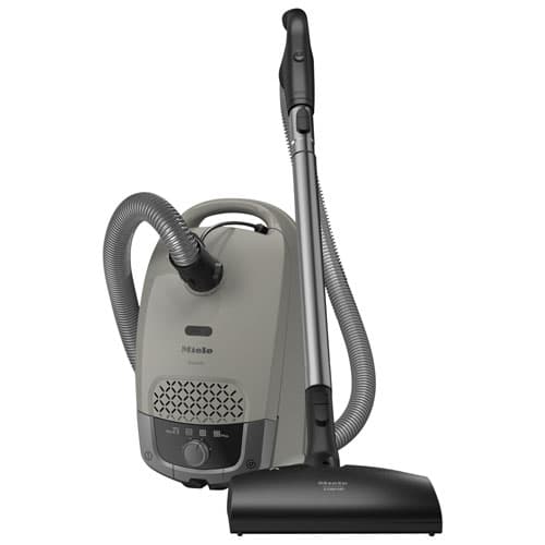 Miele Guard S1 Electro Canister Vacuum for Carpet & Hard Floors with Electrobrush, Parquet Twister, AirClean Plus Filter - Casa Grey