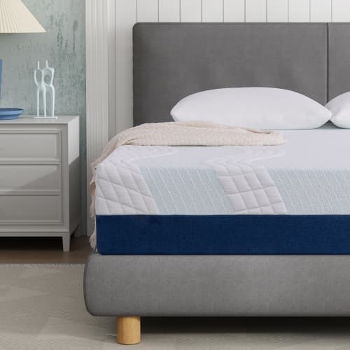 Twolike 6 Inch Memory Foam Mattress Medium Firm Feel Pressure Relieving Support Breathable Soft Comfort, Bed in a Box