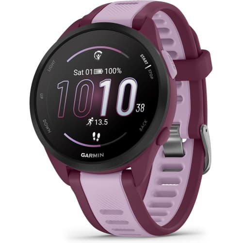 Open Box - Garmin Forerunner 165 1.2"inch Music Bluetooth GPS Running Smartwatch