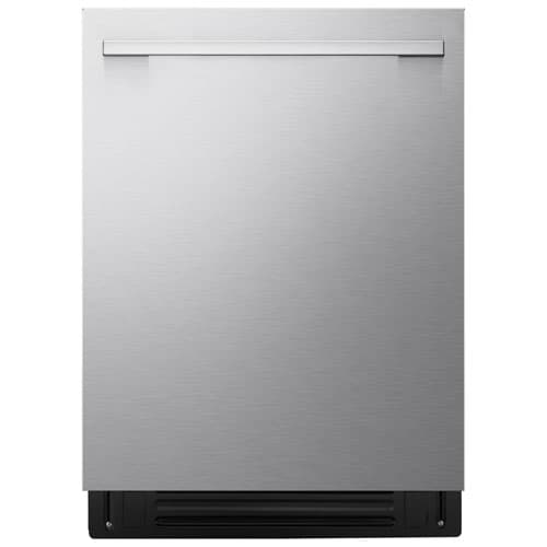 LG FlushFit 24" 42dB Top Control Quad Wash Pro One Hour Wash and Dry Steam Dishwasher w 3rd Rack (LDNTH753S) - SS