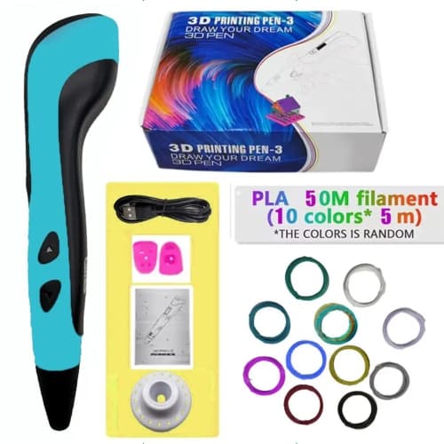 Smarty 3D Creator Pen – Educational 3D Printing Pen with 12 PLA Filaments