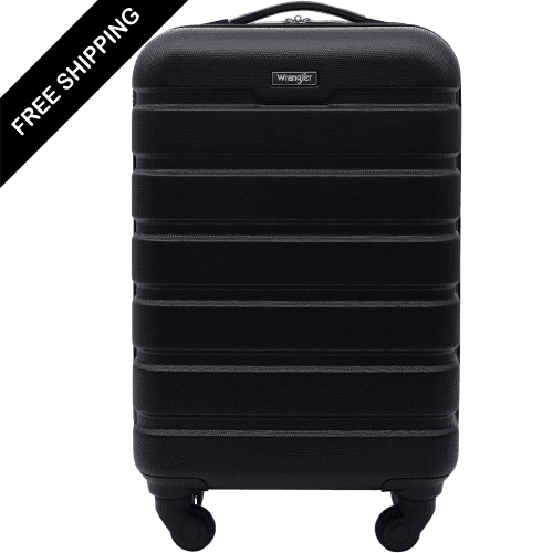 Hardside Carry-on Spinner Luggage, Black, Carry-On 20-Inch, Hardside Carry-on Spinner Luggage