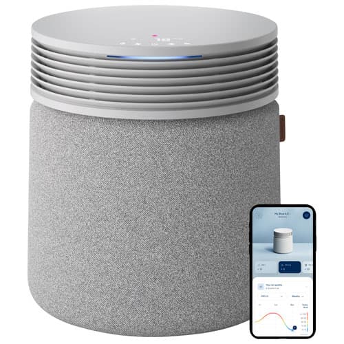 Blueair Blue Signature Air Purifier with HEPA Filter - Light Grey