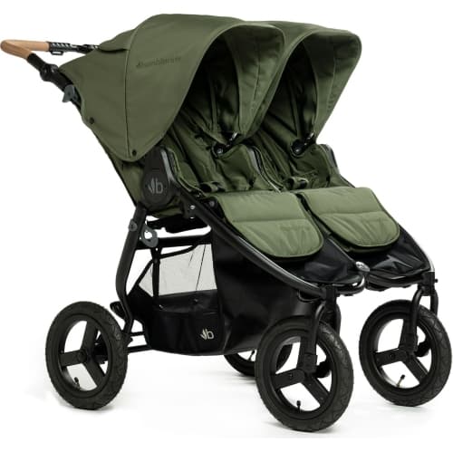 Bumbleride Indie Twin Double Stroller - Olive