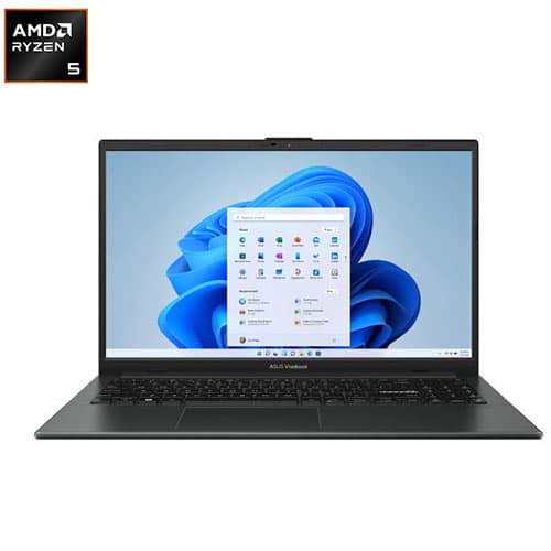 ASUS Vivobook&nbsp;Go 15 15.6" Laptop - Mixed Black (AMD Ryzen 5 40/8GB RAM/512GB SSD/Windows 11 Home)