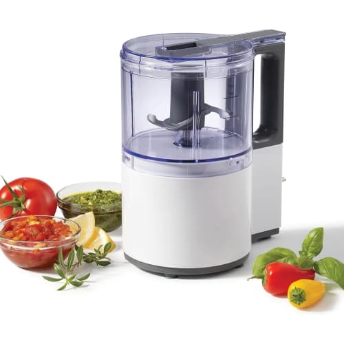 Oscillating Food Processor - 4-Cup Capacity, 300W with High/Low/Pulse Modes & Included Scoop