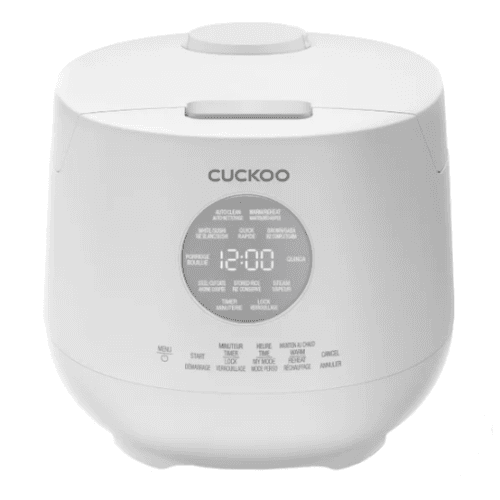 CUCKOO , 6 cup Multifunctional Micom Rice Cooker and Warmer, White