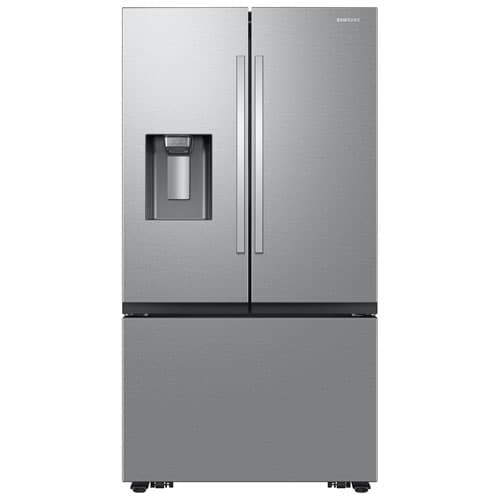 Samsung 36" 30.5 Cu. Ft. French Door Refrigerator with Water & Ice Dispenser (RF32CG5B30SRAA) - Stainless Steel