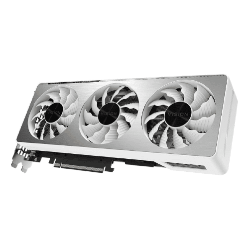 Refurbished (Good) GIGABYTE GeForce RTX 3070 Vision OC 8G Graphics Card, 3X WINDFORCE Fans, LHR, 8GB 256-bit GDDR6, GV-N3070VISION OC-8GD Video Card