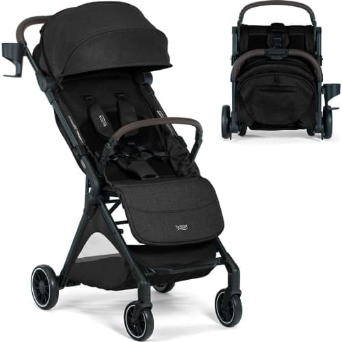 Britax Juniper+ Compact Stroller - Raven Black