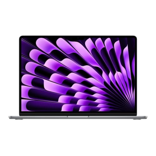 (Open Box - Excellent) Macbook Air 15.3-inch (10-GPU, Space Gray) 4.05Ghz 8-Core M3 (2024) Laptop 256GB Flash HD & 16GB RAM-Mac OS (Certified, 1 Yr Warranty)