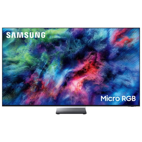 Samsung 65" R95H 4K UHD HDR Micro RGB 120Hz Vision AI Glare-Free Tizen OS Smart TV (MRN65R95HAFXZC) - 2026 - Great for Movies & Gaming