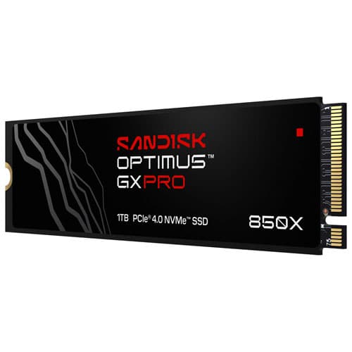 Sandisk Optimus GX PRO 850X 1TB NVMe Internal Solid State Drive (SDSP81100TAN-000E0)