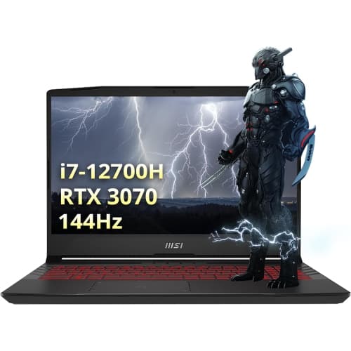 Refurbished (Excellent) - MSI Pulse GL66 15.6" FHD 144Hz Gaming Laptop, Intel i7-12700H, NVIDIA GeForce RTX 3070, 1TB PCIe SSD, 32GB RAM, RGB Backlit Keyboard, Win 11 Pro, Black