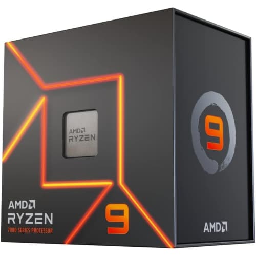 AMD Ryzen 9 7900X 12-Core, 24-Thread Unlocked Desktop Processor, Cooler not Included