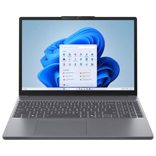 Lenovo IdeaPad Slim 3 15.3" Touchscreen Laptop - Luna Grey (AMD Ryzen 7 170/16GB RAM/512GB SSD/Windows 11 Home)