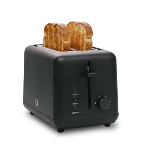 WIllow 2 Slice Toaster- Black