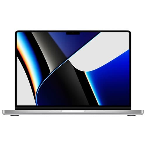 Refurbished (Fair) - Apple MacBook Pro 14" (2021) - Silver (Apple M1 Pro Chip / 512GB SSD / 16GB RAM) - English
