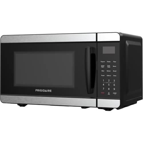 FRIGIDAIRE RMW741 0.7 Cubic Foot Microwave, Stainless Steel Design, Silver