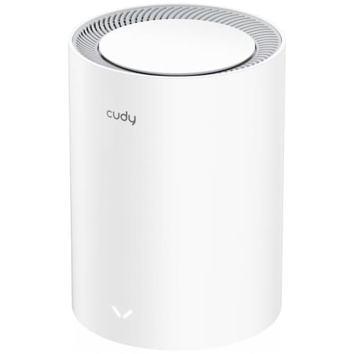 Cudy AX3000 WiFi 6 Mesh System, Covers up to 100 m, Replaces Wireless Router and Extender, 2.5G WAN and Gigabit LAN per Unit, Supports Ethernet Backhaul, M3000 1-Pack