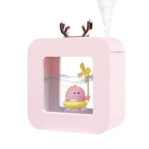 400ml with Night Light – For Baby/Office, Built-in Essential Oil Diffuser