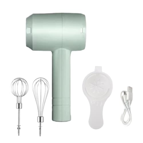 Electric Hand Mixer Automatic USB Rechargeable Portable Cordless Handheld Mixer