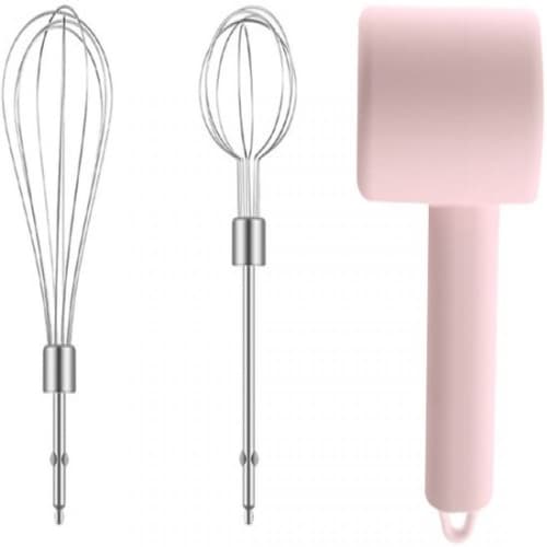 1 Piece - Electric Hand Mixer - Hand Operated Egg Beater - Pink