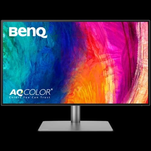BenQ PD3225U 31.5" IPS Black LED 4K P3 Mac Compatible Monitor - Metallic gray