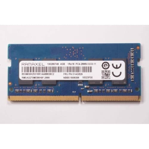 RMSA3270ME86H9F Ramaxel 4GB SO-DIMM 1RX16 DDR4 PC4-21300 2666MHZ Memory RMSA3270ME86H9F-2666 Laptop Memory