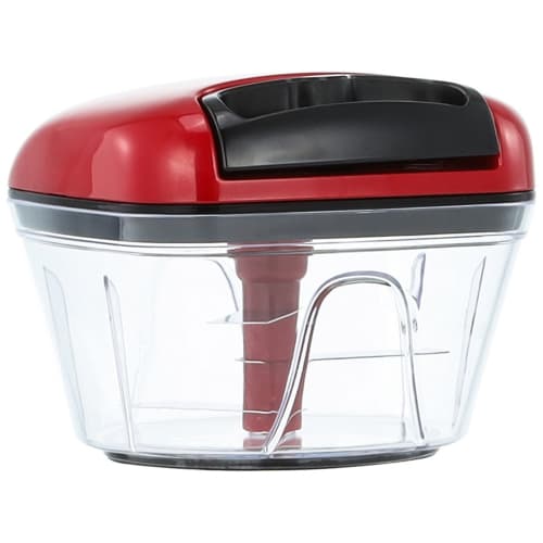 Manual Food Processor Vegetable Chopper, Pull Cutter with String for Veggies, Fruits, Salad, Onion, Ginger, Nuts, Herbs, etc