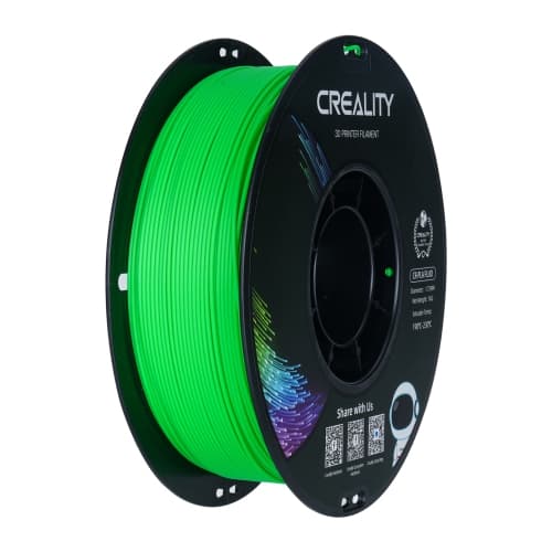 Creality CR PLA Filament for 3D Printer, 1.75mm, 1kg, Fluorescein Green
