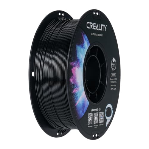 Creality CR PETG Filament for 3D Printer, 1.75mm, 1kg, Black