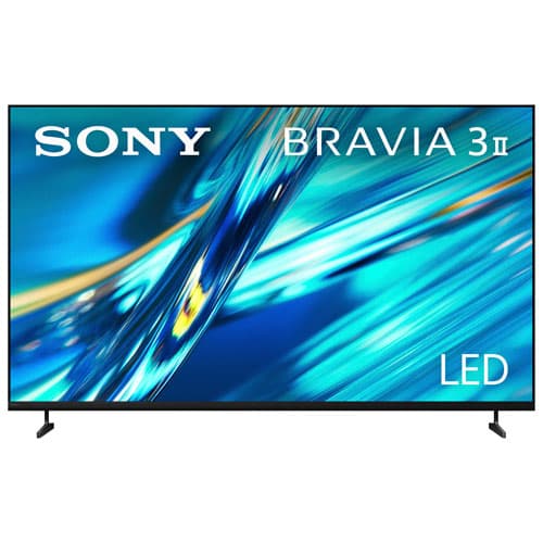 Sony BRAVIA 3 II 85" 4K UHD HDR LED 120Hz Dolby Vision Google TV with Gemini Smart TV (K85XR30M2) - 2026 - Great for Gaming & Streaming