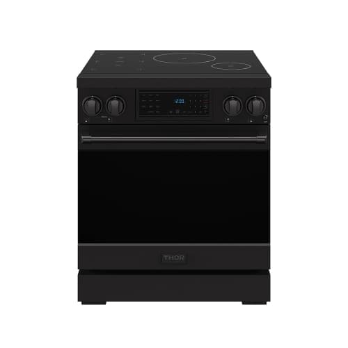 30 Inch Professional Induction Range with Tilt Panel Touch Control in Black | Gordon Ramsay Series