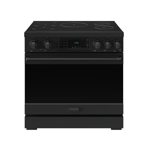 36 Inch Professional Induction Range with Tilt Panel Touch Control in Black | Gordon Ramsay Series - Model RSI36B