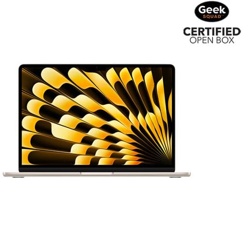 Open Box - Apple MacBook Air 13.6" w/ Touch ID (2026) - Starlight (Apple M5 / 16GB RAM / 512GB SSD) - English