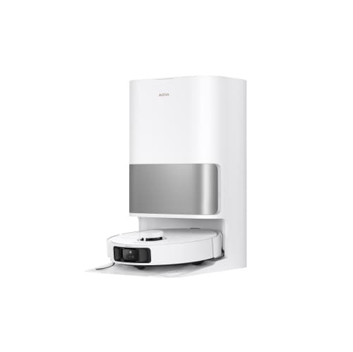 Refurbished (Good) - MOVA P10 Pro Ultra Robot Vacuum & Mop for Multi-Surface with Auto-Emptying Dock, Hot Water Mop Wash, 13000Pa - White