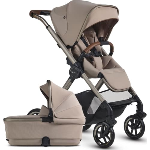 Silver Cross Reef 2 Stroller and Bassinet Bundle - Frappe