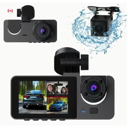 4K Ultra HD Driving Recorder Dash Cam with Night Vision, WDR, G Sensor, Motion Detection, 24 Hour Parking Monitor, Battery Free Car Camera