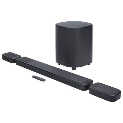 Open Box - JBL Bar 1000 MK2 960-Watt 7.1.4 Channel Dolby Atmos Sound Bar with Wireless Subwoofer