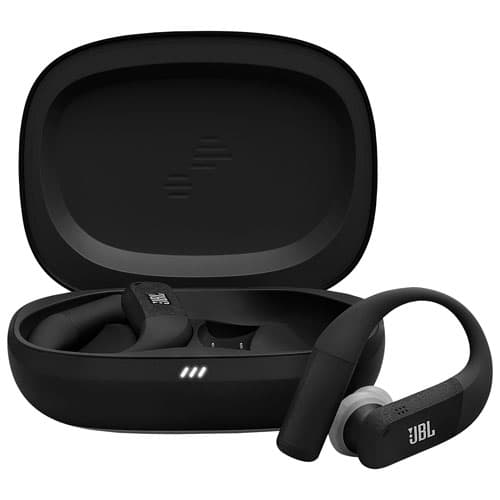 JBL Endurance Peak 4 In-Ear Noise Cancelling True Wireless Earbuds - Black/Grey