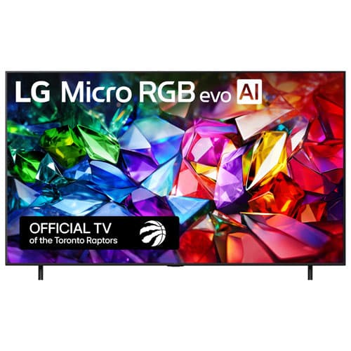 LG 75" MRGB95 4K UHD HDR Micro RGB Mini-LED 120Hz Dolby Vision/Atmos webOS Smart TV (75MRGB95BUA.ACC) - 2026 - Only at Best Buy