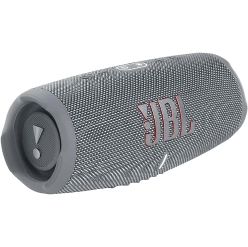 Open Box - JBL Charge 5 Portable Waterproof Speaker with Powerbank – Gray
