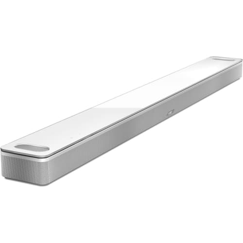 Open Box - Bose Smart Ultra 5.1.2 Dolby Atmos Soundbar, Arctic White, A.I. Dialogue Mode, TrueSpace, Wi-Fi, Bluetooth, HDMI eARC, Alexa & Google Voice Control