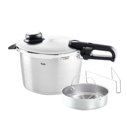 REFURBISHED (GOOD) - Fissler Vitavit Premium Pressure Cooker 8 L, Silver