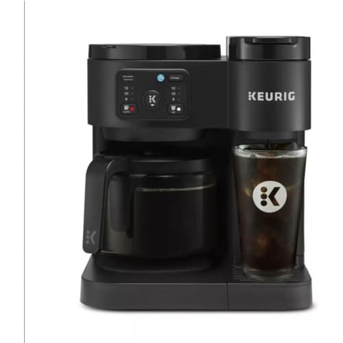 Keurig K-Duo Essentials Hot & Iced Single-Serve K-Cup Pod & 12-Cup Carafe Coffee Maker (Gen 2)